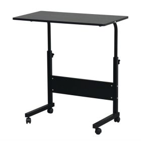 Large Mobile Multi Purpose Side Desk Computer Desk Cover - Black