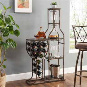 11 Bottle Wine Baking Rack, 5-layer Independent Wine Rack,Prohibited Platform Temu