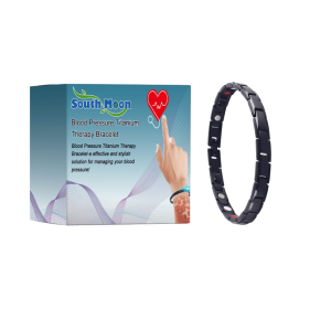 South Moon Blood Pressure Titanium Therapy Bracelet, Lightheadedness Relief Body Discomfort Capsule Body Care Bracelet