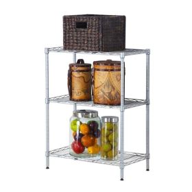 Three Layer Household Shelf, Silver