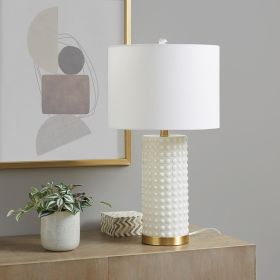 Textured Dot Table Lamp