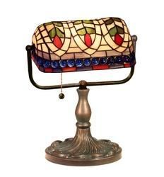 Tiffany-style Art Glass Desk Lamp