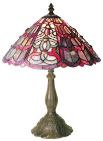 Tiffany-style geometric Table Lamp