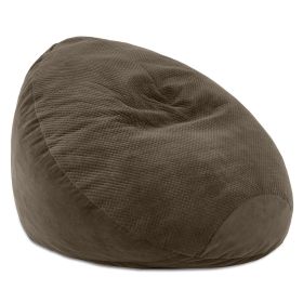 Jaxx Koku Bean Bag - Velvish/Turbo, Espresso