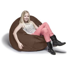 Jaxx 4 ft Cocoon Kids Bean Bag, Chocolate