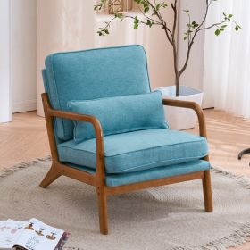 Indoor Lounge Chairs (Option: Cyan)